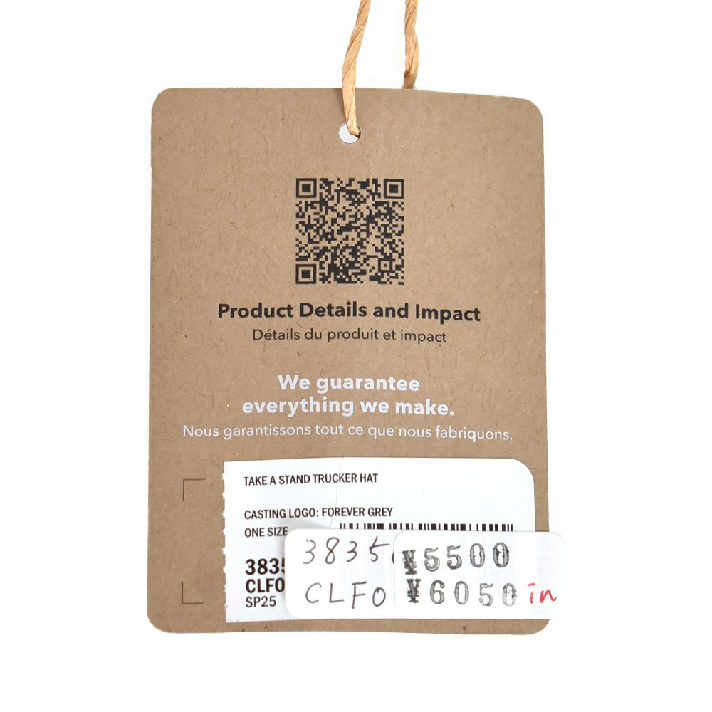 パタゴニア (PATAGONIA) テイク ア スタンド トラッカー ハット Take a Stand Trucker Hat 帽子 メッシュキャップ トラッカーハット 38356