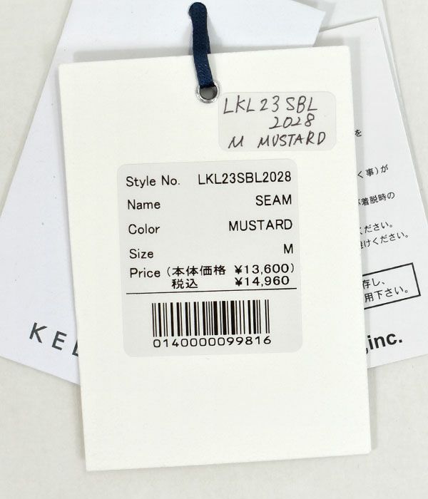 ケレン (KELEN) LACE DESIGN TOPS -SEAM- レース使いブラウス スキッパー プルオーバー LKL23SBL2028