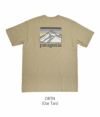 パタゴニア (PATAGONIA) M'S LINE LOGO RIDGE POCKET RESPONSIBILI-TEE 半袖プリントTシャツ 38511　ORTN(Oar Tan)