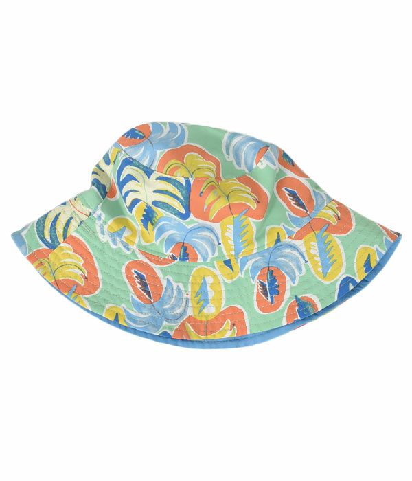 パタゴニア (PATAGONIA) ベビー サンバケツハット Baby Sun Bucket Hat 子ども キッズ 帽子 バケハ リバーシブルバケットハット 66077 CYBM(Community:Bloom Green)
