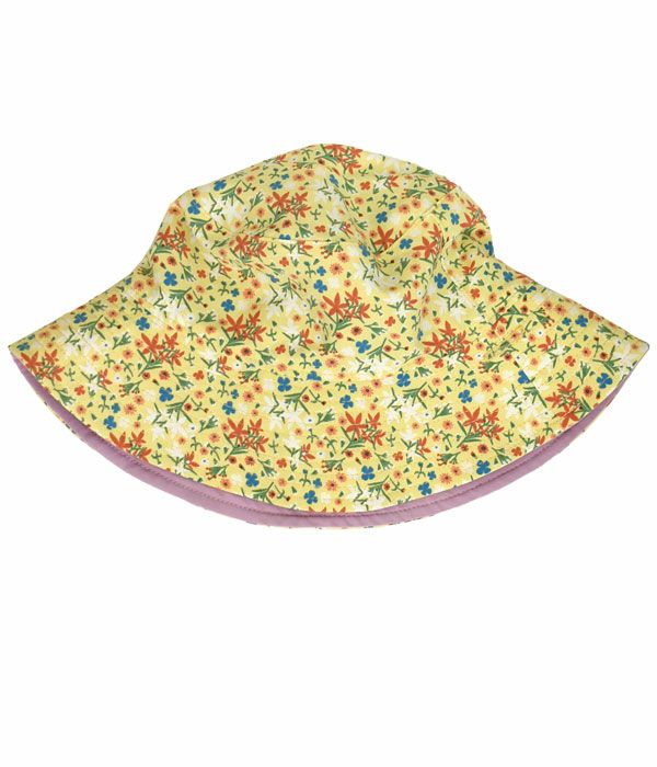 パタゴニア (PATAGONIA) ベビー サンバケツハット Baby Sun Bucket Hat 子ども キッズ 帽子 バケハ リバーシブルバケットハット 66077 LIMD(Little Isla: Milled Yellow)