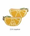 チャムス (CHUMS) スマイルカットフルーツポーチ Smile Cut Fruits Pouch ポーチ ケース CH60-3465 Z279.Grapefruit