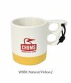 チャムス (CHUMS) キャンパーマグカップ Camper Mug Cup コップ　マグカップ　アウトドア　キャンプ用品　キッチン用品 CH62-1244 W080.Natural/Yellow2