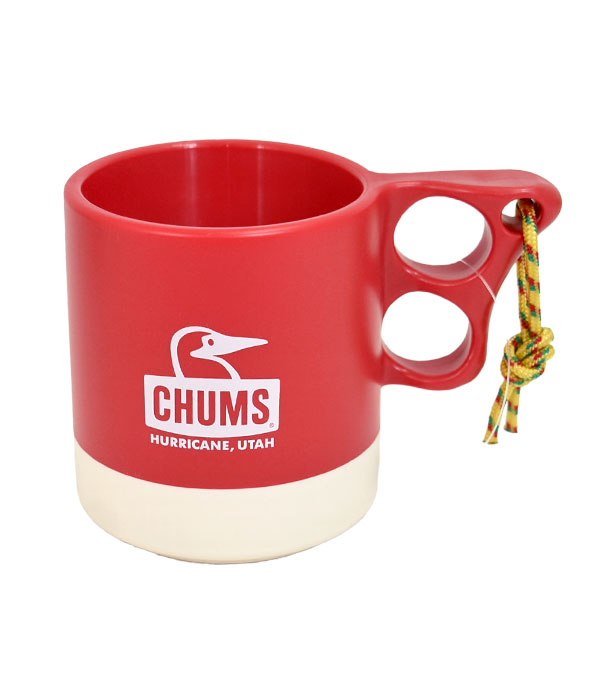 チャムス (CHUMS) キャンパーマグカップ Camper Mug Cup コップ　マグカップ　アウトドア　キャンプ用品　キッチン用品 CH62-1244  R103.Red/Beige