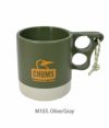 チャムス (CHUMS) キャンパーマグカップ Camper Mug Cup コップ　マグカップ　アウトドア　キャンプ用品　キッチン用品 CH62-1244 M103.Olive/Gray