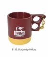 チャムス (CHUMS) キャンパーマグカップ Camper Mug Cup コップ　マグカップ　アウトドア　キャンプ用品　キッチン用品 CH62-1244 R113.Burgundy/Yellow