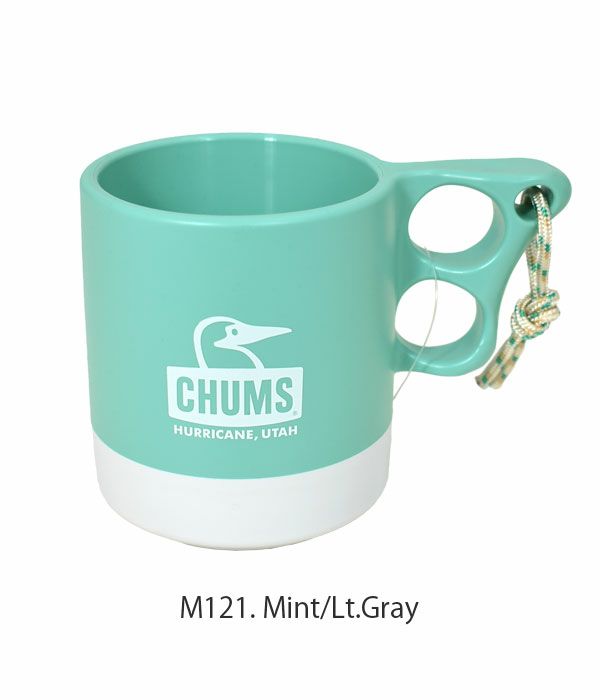 チャムス (CHUMS) キャンパーマグカップ Camper Mug Cup コップ　マグカップ　アウトドア　キャンプ用品　キッチン用品 CH62-1244  M121.Mint/Lt.Gray
