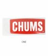 チャムス (CHUMS) ステッカー チャムスロゴスモール Sticker CHUMS Logo Small ステッカー シール CH62-1072
