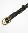 ダナファヌル (DANA FANEUIL) レザーメッシュベルト 牛革ベルト T1623203