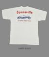 フリーホイーラーズ (FREEWHEELERS) 〈HOT ROD MEMORABILIA〉 "BONNEVILLE 1940-50s" 半袖プリントTシャツ 2325005 OFF-WHITE