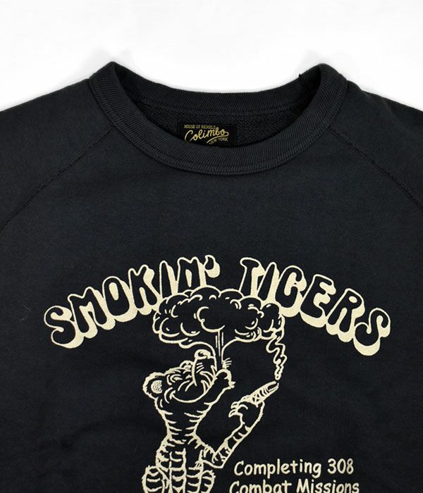 コリンボ (COLIMBO) LEGERGELD CUT-OFF SWEAT SHIRT “U.S.N. SMOKIN