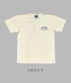 フェローズ (PHERROW'S) “U.S. MAIL” 半袖ヘンリーネックTシャツ 23S-PHNT3 S.ホワイト
