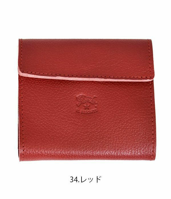 イルビゾンテ (IL BISONTE) 2つ折りウォレット 財布 二つ折り レザー 