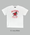 コリンボ (COLIMBO) NORWALK COTTON TEE-SHIRT S/S "PROFESSIONAL LTTLER BUGS" 半袖プリントTシャツ ZY-0417 01.Ivory White