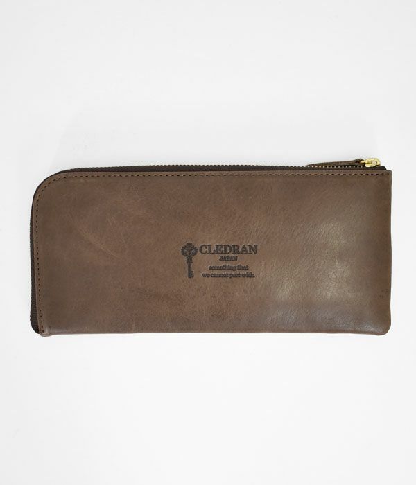 クレドラン (CLEDRAN) GRANDI SLIM WALLET 財布 レザー ロング