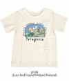 パタゴニア (PATAGONIA) BABY REGENERATIVE ORGANIC CERTIFIED COTTON GRAPHIC T-SHIRT ベビー キッズ 半袖プリントTシャツ 60388  LFUN (Lost And Found:Undyed Natural)