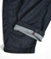 ハク (H.A.K.U) CHILL OUT TAPERED RAWHIDE BLUE DENIM デニム アウトドアパンツ テーパード ストレッチ HAKU HK-T108