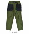 ハク (H.A.K.U) CHILL OUT TAPERED CORDURA 4WAY STRETCH アウトドアパンツ テーパード ストレッチ HAKU HK-T107 85.OLIVE