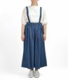 オアスロウ (orSlow) SUSPENDERS CULOTTE サスペンダー付きキュロット デニムパンツ 00-5172