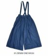 オアスロウ (orSlow) SUSPENDERS CULOTTE サスペンダー付きキュロット デニムパンツ 00-5172   81.DENIM ONE WASH