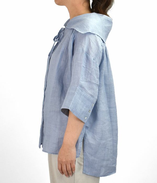 ケレン (KELEN) SAILOR COLLAR BLOUSE ”YEMO” 半袖ブラウス シャツ