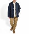 ウエアハウス (WAREHOUSE) U.S.ARMY DENIM COVERALL -PRINT-デニムジャケット カバーオール 2186