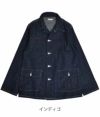 ウエアハウス (WAREHOUSE) U.S.ARMY DENIM COVERALL -PRINT-デニムジャケット カバーオール 2186  インディゴ