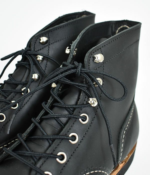 レッドウィング (RED WING) IRON RANGER Black-Harness”-ブーツ 靴 8084