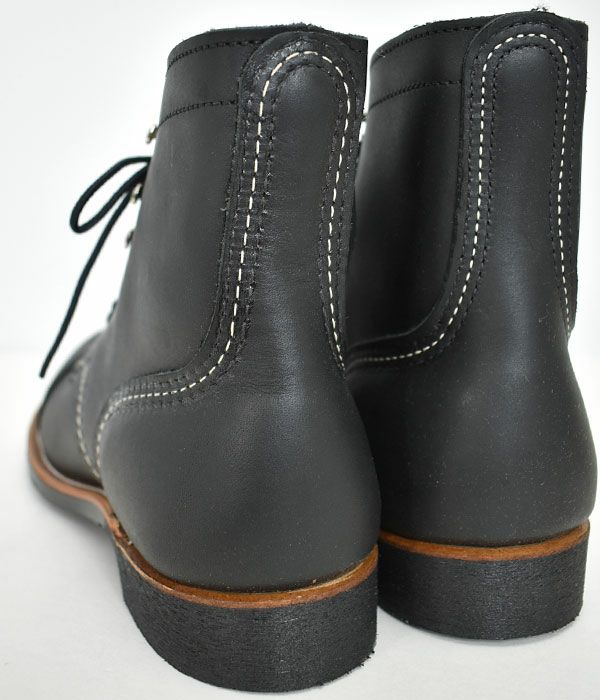 レッドウィング (RED WING) IRON RANGER Black-Harness”-ブーツ 靴 8084