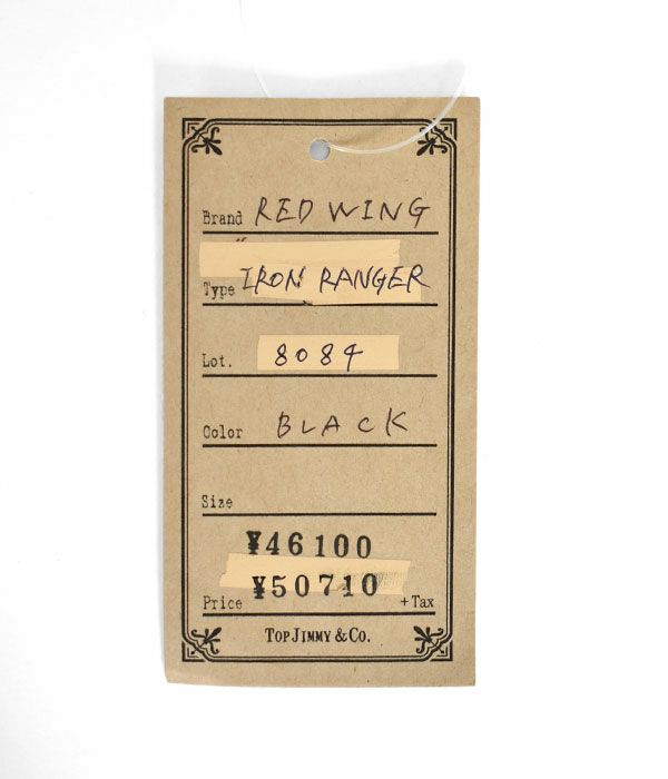 レッドウィング (RED WING) IRON RANGER Black-Harness”-ブーツ 靴 8084