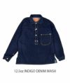 フリーホイーラーズ (FREEWHEELERS) "Lot 504 XX 1900" CLOSED FRONT JUMPER XX 12.5oz DENIM RIVETED WORK CLOTHING LATE 1800s~1915 MODEL デニムプルオーバーシャツ 2321012 12.5oz INDIGO DENIM WASH