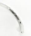 ラリースミス (LARRY SMITH) MEN’S EXTRA THIN SQUARE BRACELET バングル シルバーアクセサリー BR-0126