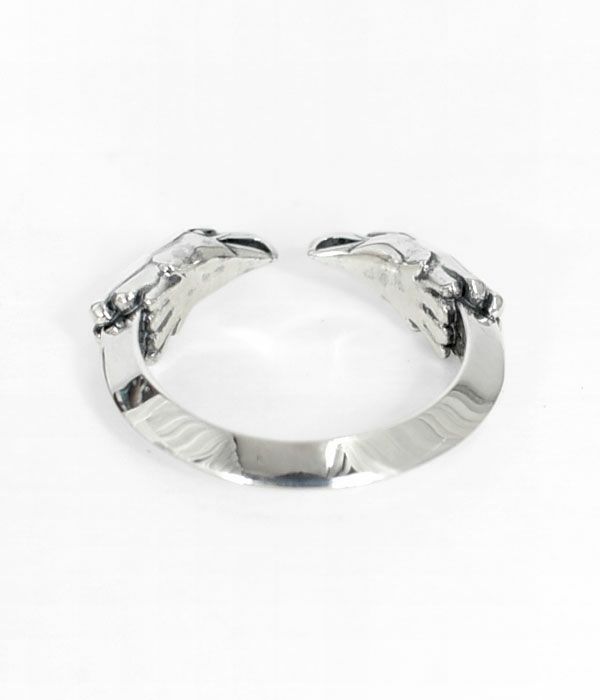 ラリースミス (LARRY SMITH) DOUBLE EAGLE HEAD RING リング 指輪 シルバーアクセサリー EFRG-0026
