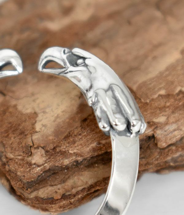 ラリースミス (LARRY SMITH) DOUBLE EAGLE HEAD RING リング 指輪 