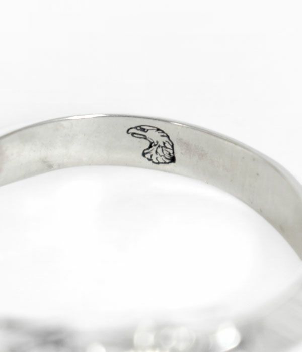 ラリースミス (LARRY SMITH) DOUBLE EAGLE HEAD RING リング 指輪 シルバーアクセサリー EFRG-0026