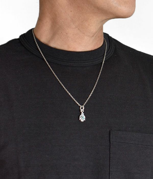 ラリースミス (LARRY SMITH) BABY THUNDERBIRD PENDNT (TURQUOISE) サンダーバード トップ ペンダントトップ NL-0144