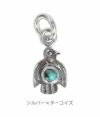 ラリースミス (LARRY SMITH) BABY THUNDERBIRD PENDNT (TURQUOISE) サンダーバード トップ ペンダントトップ NL-0144 シルバー×ターコイズ