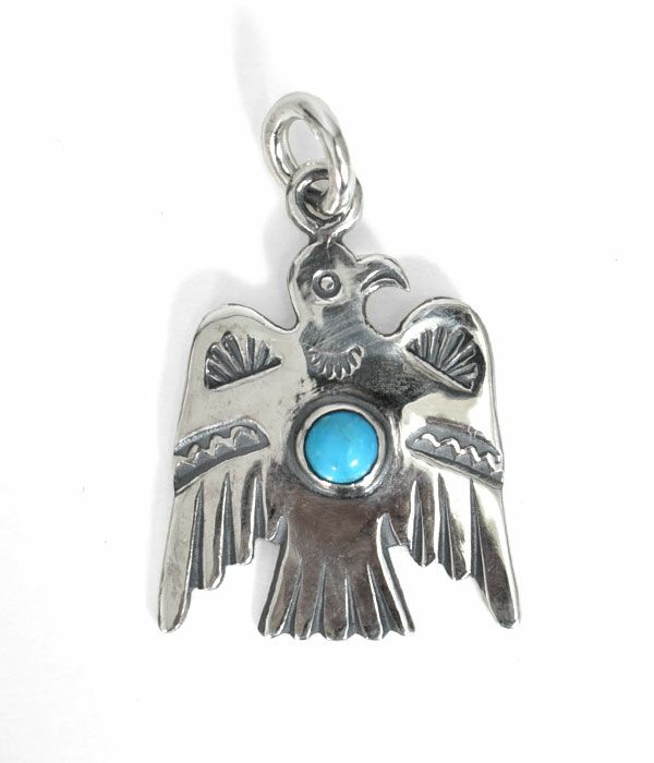 ラリースミス (LARRY SMITH) THUNDERBIRD PENDANT(TURQUOISE 