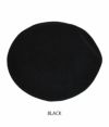 ザ エイチ ダブリュー ドッグ アンド カンパニー (THE H.W.DOG＆CO.) EMBRO BASIC BERET ベレー帽 帽子 D-00831  BLACK