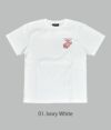 コリンボ (COLIMBO) NORWALK COTTON TEE-SHIRT S/S "HMM-362 UGLY ANGELS" 半袖プリントTシャツ ZY-0425 01.Ivory White