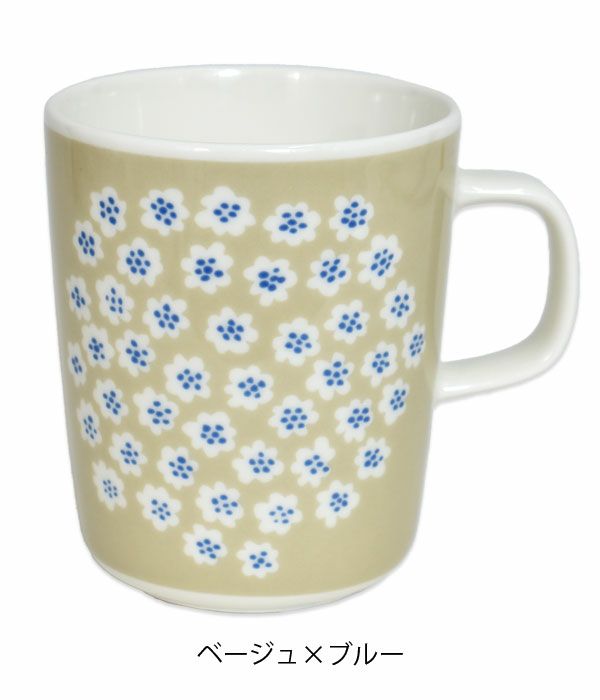 マリメッコ (marimekko)Puketti マグカップ 250ml プケッティ 花束 食器 52239-4-72598 52239472598
