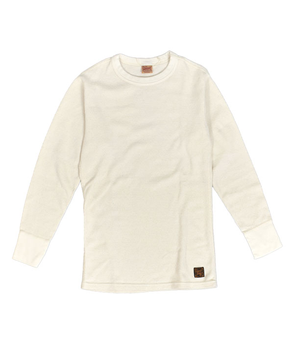 デラックスウエア (DELUXEWARE) MIL-SPEC THERMAL PLAINサーマルTシャツ MILC-00  NAT