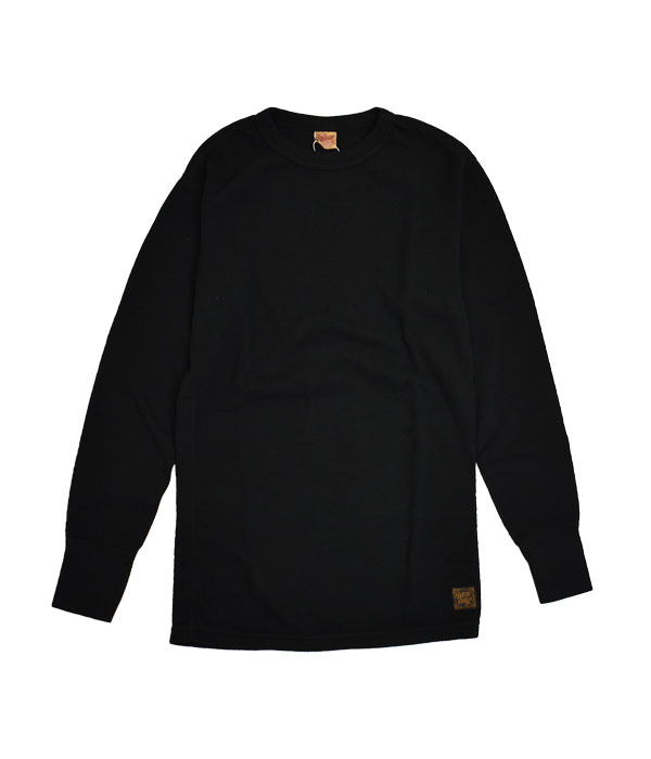 デラックスウエア (DELUXEWARE) MIL-SPEC THERMAL PLAINサーマルTシャツ MILC-00  RED.BURGUNDY