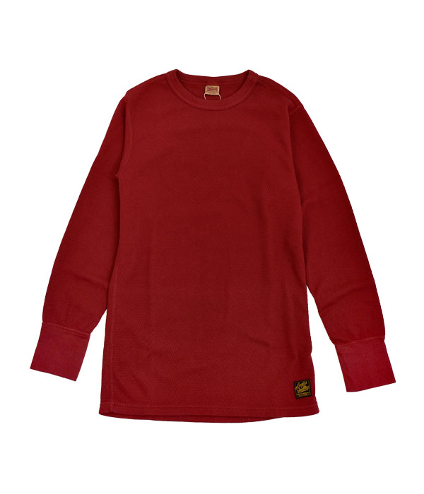 デラックスウエア (DELUXEWARE) MIL-SPEC THERMAL PLAINサーマルTシャツ MILC-00  BETA.GRY