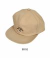 ザ エイチ ダブリュー ドッグ アンド カンパニー (THE H.W.DOG＆CO.) FIELD CAP トラッカーキャップ 帽子 刺繍 D-00787 BEIGE