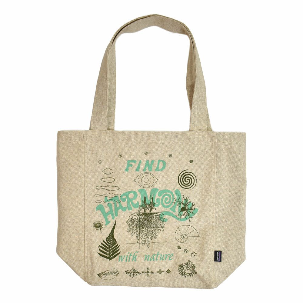 パタゴニア (PATAGONIA) リサイクル マーケット トート Recycled Market Tote トートバッグ　エコバッグ 59250 FHCL(Find Harmony: Classic Tan)
