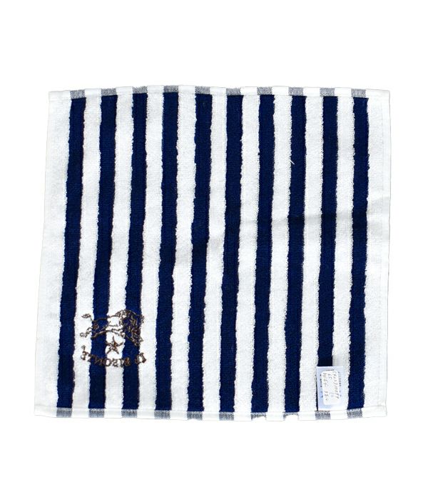 イルビゾンテ (IL BISONTE) ミニタオル ボーダーハンドタオル 5422310099 54223-1-0099