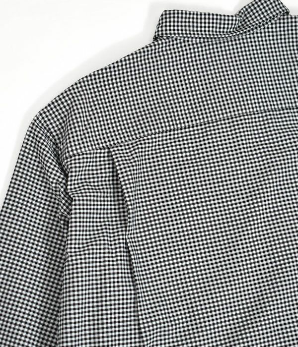 ダントン (DANTON) WOMEN'S CMX DOT BUTTON B.D LONG SHIRT ギンガムチェック シャツワンピース  DT-G0049CMX の通販ならトップジミー