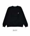 ダントン (DANTON) MEN'S LONG SLEEVE SWEAT T-SHIRT クルーネック 長袖Tシャツ ロンT DT-C0204TCB BLACK