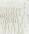 マーブルシュッド (marble SUD) ネップテンセル ピンタックShirt ノーカラー長袖ブラウス 05DF073158